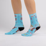 Calzini colorati a fantasia per donna / Calzini colorati a fantasia per donna /