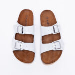 Ciabatte estive da donna in pelle / Ciabatte estive da donna in pelle /