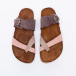 Ciabatte estive da donna in nabuk / Ciabatte estive da donna in nabuk /