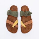 Ciabatte estive da donna in nabuk / Ciabatte estive da donna in nabuk /