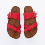 Ciabatte estive da donna in nabuk / Ciabatte estive da donna in nabuk /