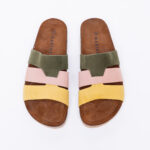 Ciabatte colorate da donna in vera pelle Lake 10720 /