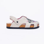 Sabot anatomico colorato con sottopiede in scamosciata / Sabot anatomico colorato con sottopiede in scamosciata /