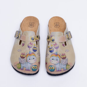 Sabot da donna bassi colorati Clogs con stampa Colorate Sabot da donna bassi colorati Clogs con stampa Colorate