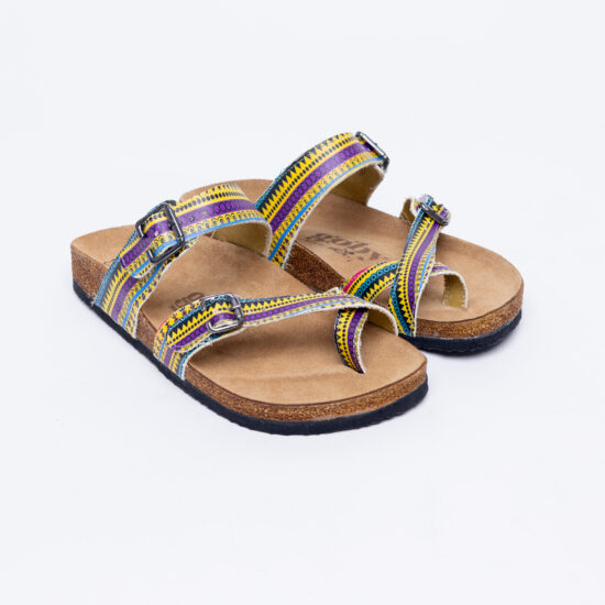 Ciabatte estive аnatomici con sottopiede in scamosciata