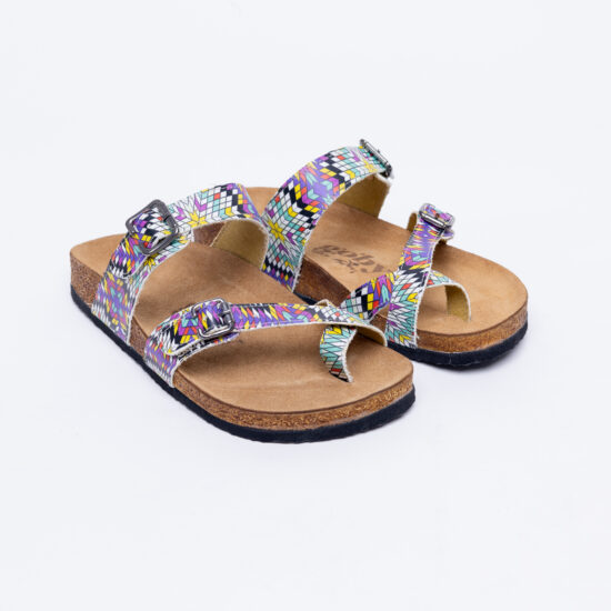 Ciabatte estive аnatomici con sottopiede in scamosciata