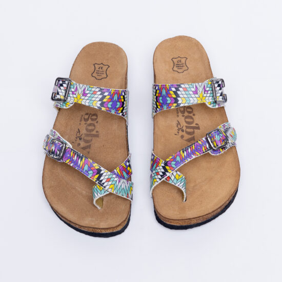 Alternative view of Ciabatte estive аnatomici con sottopiede in scamosciata