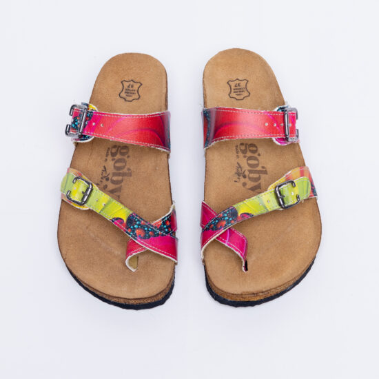 Alternative view of Ciabatte estive аnatomici con sottopiede in scamosciata