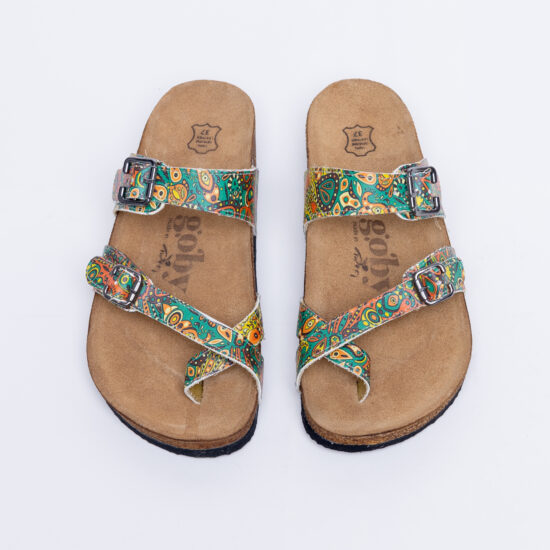 Alternative view of Ciabatte estive аnatomici con sottopiede in scamosciata