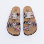 Ciabatte estive аnatomici con sottopiede in scamosciata /