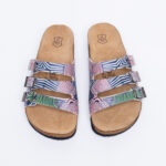 Ciabatte estive аnatomici con sottopiede in scamosciata /