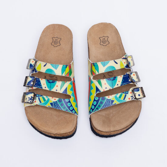 Alternative view of Ciabatte estive аnatomici con sottopiede in scamosciata