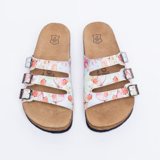 Alternative view of Ciabatte estive аnatomici con sottopiede in scamosciata