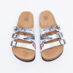 Ciabatte estive аnatomici con sottopiede in scamosciata /