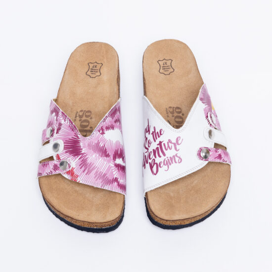 Alternative view of Ciabatte estive аnatomici con sottopiede in scamosciata