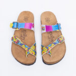 Ciabatte estive аnatomici con sottopiede in scamosciata /