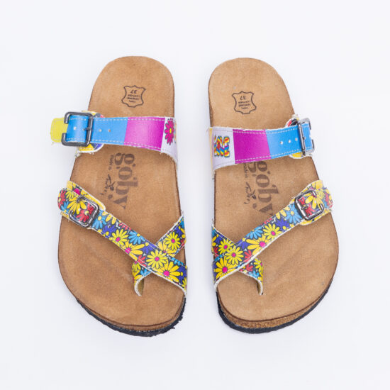 Alternative view of Ciabatte estive аnatomici con sottopiede in scamosciata