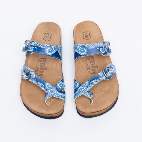 Alternative view of Ciabatte estive аnatomici con sottopiede in scamosciata