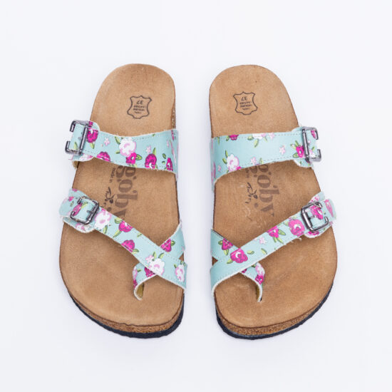 Alternative view of Ciabatte estive аnatomici con sottopiede in scamosciata