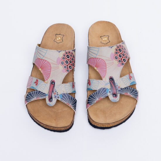 Alternative view of Ciabatte estive аnatomici con sottopiede in scamosciata