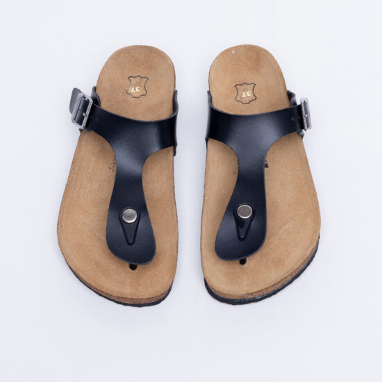 Alternative view of Infradito donna anatomico con sottopiede in scamosciata