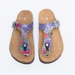 Ciabatte estive аnatomici con sottopiede in scamosciata Ciabatte da donna 6