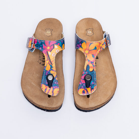 Alternative view of Ciabatte estive аnatomici con sottopiede in scamosciata