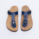 Infradito donna anatomico con sottopiede in scamosciata /