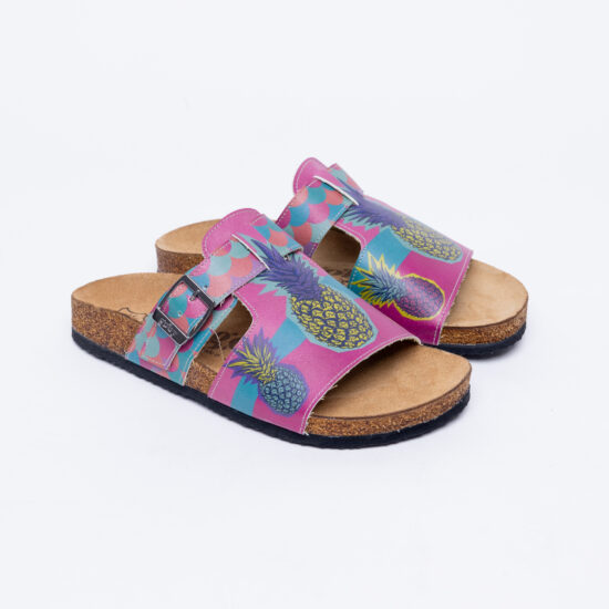 Ciabatte estive аnatomici con sottopiede in scamosciata