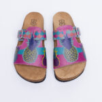 Ciabatte estive аnatomici con sottopiede in scamosciata /