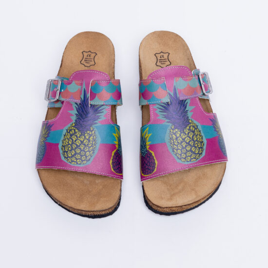 Alternative view of Ciabatte estive аnatomici con sottopiede in scamosciata