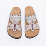 Ciabatte estive аnatomici con sottopiede in scamosciata /