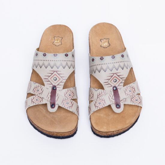 Alternative view of Ciabatte estive аnatomici con sottopiede in scamosciata