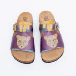 Ciabatte estive аnatomici con sottopiede in scamosciata /