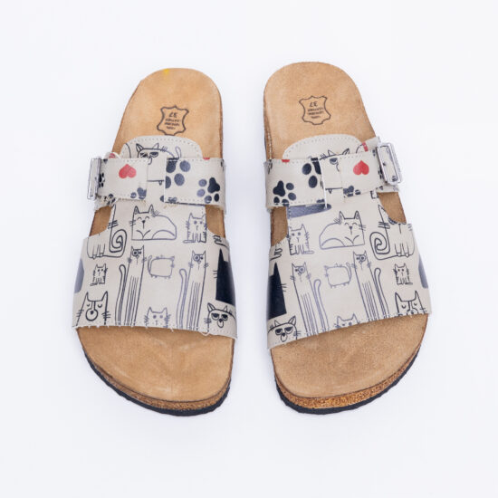 Alternative view of Ciabatte estive аnatomici con sottopiede in scamosciata