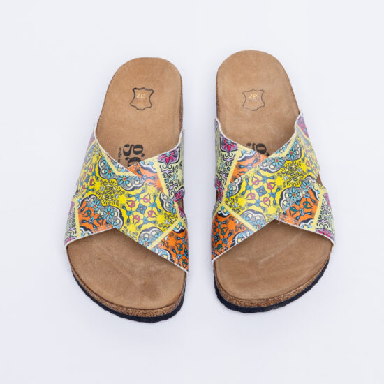 Alternative view of Ciabatte estive аnatomici con sottopiede in scamosciata