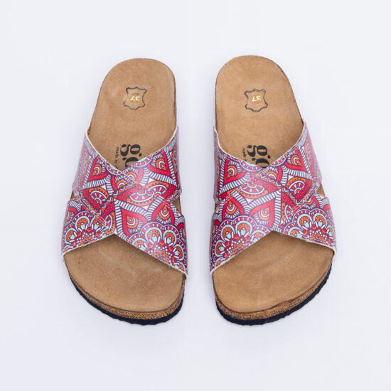 Alternative view of Ciabatte estive аnatomici con sottopiede in scamosciata