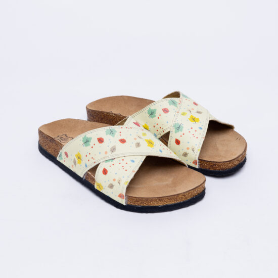 Ciabatte estive аnatomici con sottopiede in scamosciata