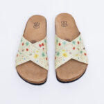 Ciabatte estive аnatomici con sottopiede in scamosciata /