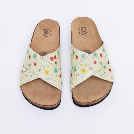 Alternative view of Ciabatte estive аnatomici con sottopiede in scamosciata