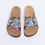 Ciabatte estive аnatomici con sottopiede in scamosciata /