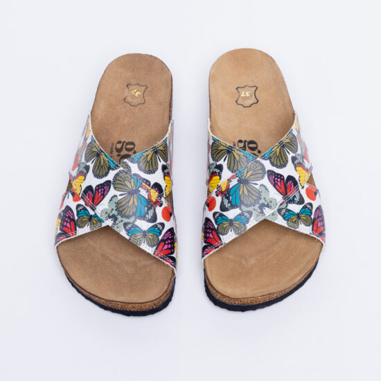 Alternative view of Ciabatte estive аnatomici con sottopiede in scamosciata