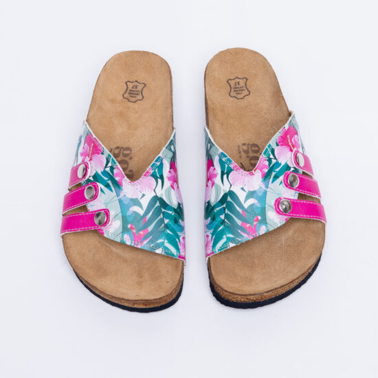 Alternative view of Ciabatte estive аnatomici con sottopiede in scamosciata