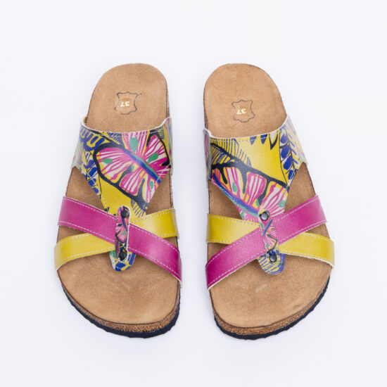 Alternative view of Ciabatte estive аnatomici con sottopiede in scamosciata