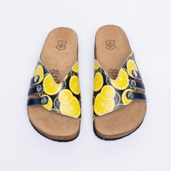 Alternative view of Ciabatte estive аnatomici con sottopiede in scamosciata