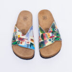 Ciabatte estive аnatomici con sottopiede in scamosciata /