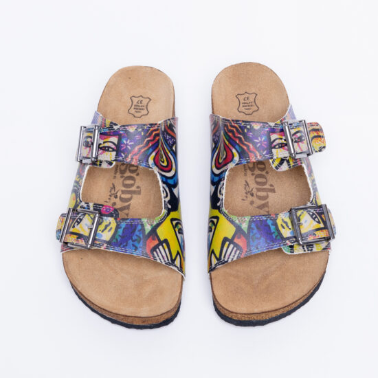 Alternative view of Ciabatte estive аnatomici con sottopiede in scamosciata