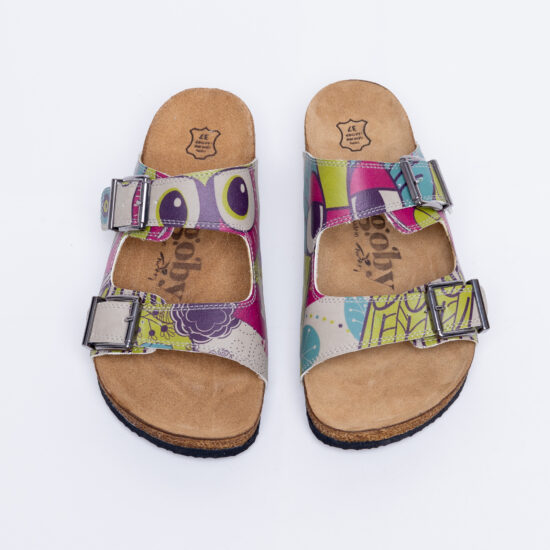 Alternative view of Ciabatte estive аnatomici con sottopiede in scamosciata