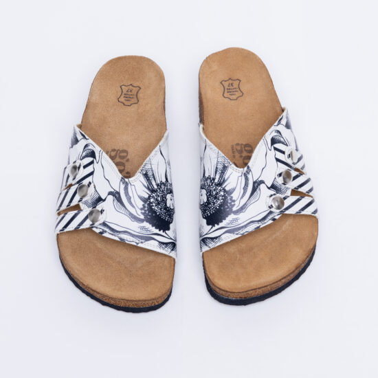 Alternative view of Ciabatte estive аnatomici con sottopiede in scamosciata