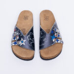 Ciabatte estive аnatomici con sottopiede in scamosciata /